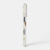 Coque iPhone 16 Pro Lapins Fleurs de Marguerite (Côté droit)