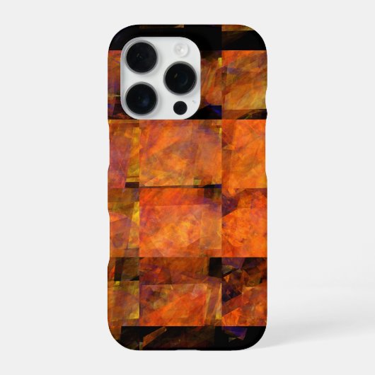 Coque iPhone 16 Pro L'art Abstrait au mur (Verso)