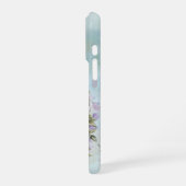 Coque iPhone 16 Pro Le Jardin (jardin) Plutôt Fleurs violettes (Côté gauche)