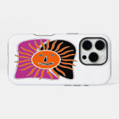 Coque iPhone 16 Pro Le soleil souriant Coque-coque iphone Mate (Verso Horizontal)