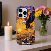 Coque iPhone 16 Pro Le vol de la liberté sur le conflit