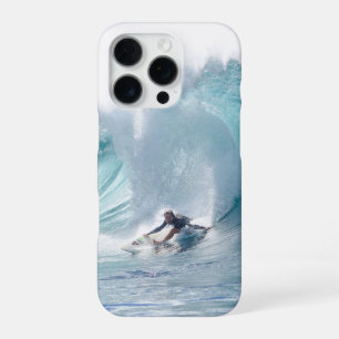 Coque iPhone 16 Pro Légende du Surf Rochelle Ballard surfant sur une v