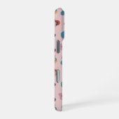Coque iPhone 16 Pro Leopard animal rose moderne (Côté droit)