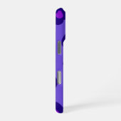 Coque iPhone 16 Pro "Leopard violet électrique" (Côté droit)