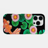 Coque iPhone 16 Pro L'étang de carpes en papier (Verso Horizontal)