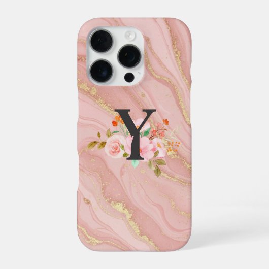 Coque iPhone 16 Pro Lettre Y (Verso)