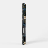 Coque iPhone 16 Pro Libellule bleue vintage (Côté droit)