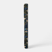 Coque iPhone 16 Pro Libellule bleue vintage (Côté gauche)