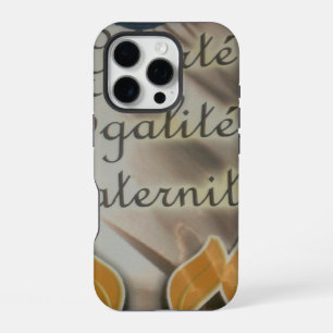 Coque iPhone 16 Pro Liberté Égalité Fraternité Révolutionnaire