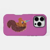 Coque iPhone 16 Pro Licorne Afro | Unique (Verso Horizontal)