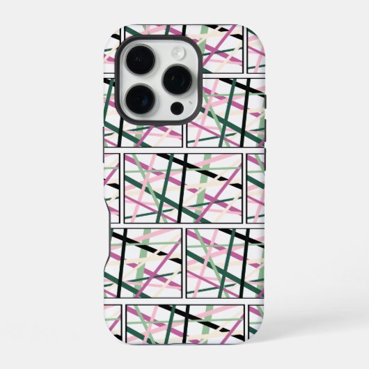 Coque iPhone 16 Pro Lignes de printemps (Verso)