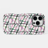 Coque iPhone 16 Pro Lignes de printemps (Verso Horizontal)