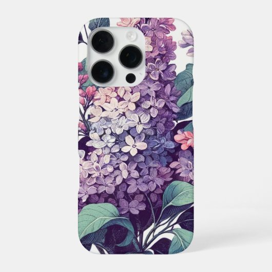Coque iPhone 16 Pro Lilas Pourpre (Verso)