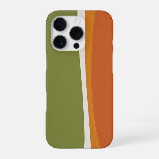 Coque iPhone 16 Pro linea media terracotta (Verso)