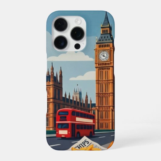 Coque iPhone 16 Pro London - Landmark (Verso)