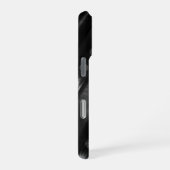 Coque iPhone 16 Pro Lumières scintillantes noir et blanc (Côté droit)