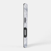 Coque iPhone 16 Pro Marbre blanc (Côté droit)