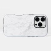 Coque iPhone 16 Pro Marbre Blanc (Verso Horizontal)