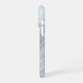 Coque iPhone 16 Pro Marbre blanc (Côté gauche)