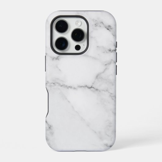 Coque iPhone 16 Pro Marbre élégant (Verso)