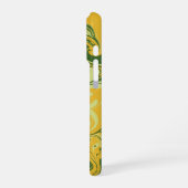 Coque iPhone 16 Pro Marbre vert - style marbré papier (Côté gauche)