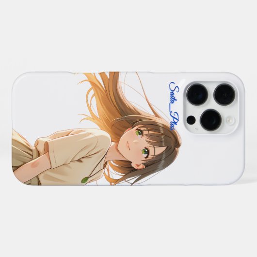 Coque iPhone 16 Pro Max 47_Plus – Anime Character Series (Verso Horizontal)