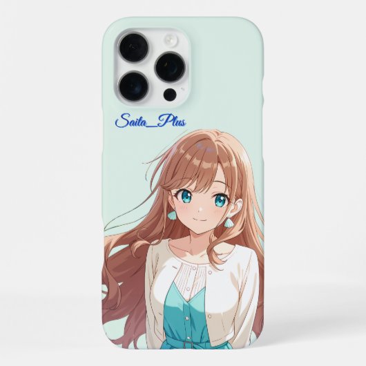 Coque iPhone 16 Pro Max 47_Plus – Anime Character Series (Verso)