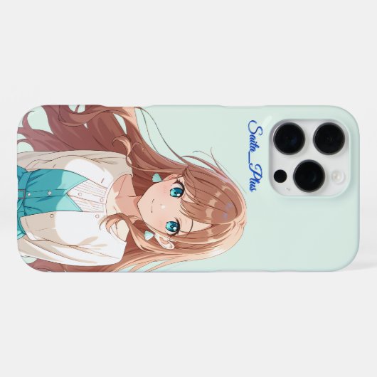 Coque iPhone 16 Pro Max 47_Plus – Anime Character Series (Verso Horizontal)