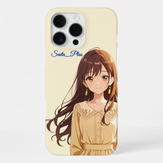 Coque iPhone 16 Pro Max 47_Plus – Anime Character Series (Verso)
