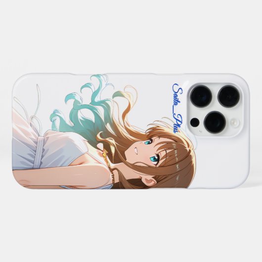 Coque iPhone 16 Pro Max 47_Plus – Anime Character Series (Verso Horizontal)