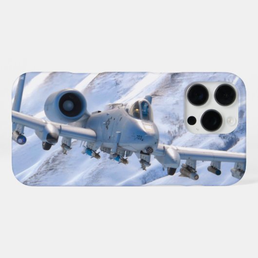 COQUE iPhone 16 PRO MAX A-10C THUNDERBOLT II (Verso Horizontal)
