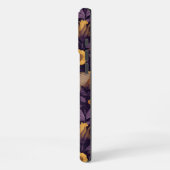 Coque iPhone 16 Pro Max Abeilles et fleurs (Côté gauche)