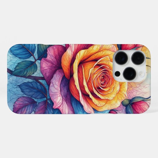 Coque iPhone 16 Pro Max Abstract Art Phone Case (Verso Horizontal)