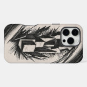 Coque iPhone 16 Pro Max Abstract Geometric Crystal iPhone Case (Verso Horizontal)