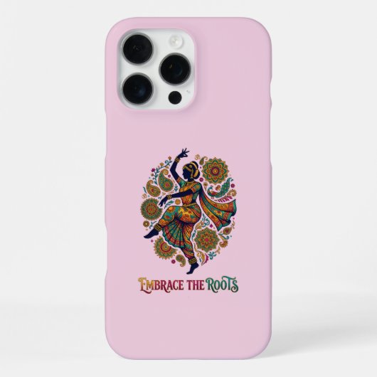 Coque iPhone 16 Pro Max Adopter la danse Roots (Verso)