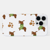 Coque iPhone 16 pro max adorable teckel (Verso Horizontal)