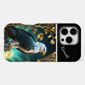 Coque iPhone 16 Pro Max Aigle Affleurement Rocheux Regarde (Verso Horizontal)