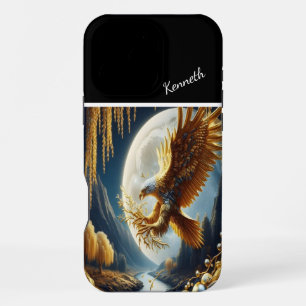 Coque iPhone 16 Pro Max Ailes d'aigle étirées,