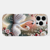 Coque iPhone 16 Pro Max Aimer le cygne (Verso Horizontal)