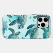 Coque iPhone 16 Pro Max Amis Tortues Marines (Verso Horizontal)