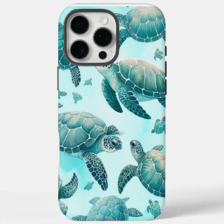 Coque iPhone 16 Pro Max Amis Tortues Marines