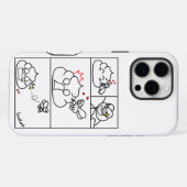 Coque iPhone 16 Pro Max Amour et Trahison - Brootsch le caca (Verso Horizontal)