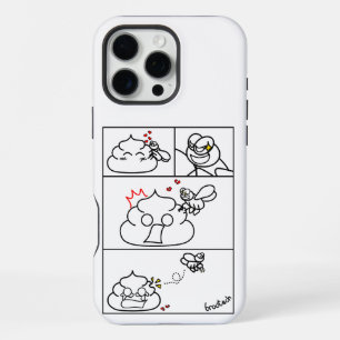 Coque iPhone 16 Pro Max Amour et trahison - Brootsch le PooPoo
