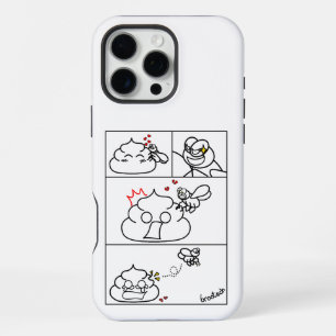 Coque iPhone 16 Pro Max Amour et trahison - Brootsch le PooPoo