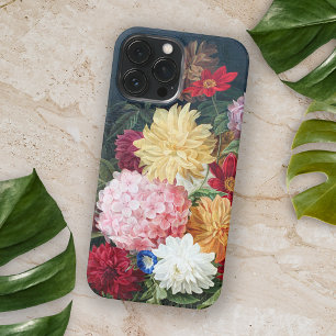 Coque iPhone 16 Pro Max Antique classique Floral Demeure Vie Belle Peintur