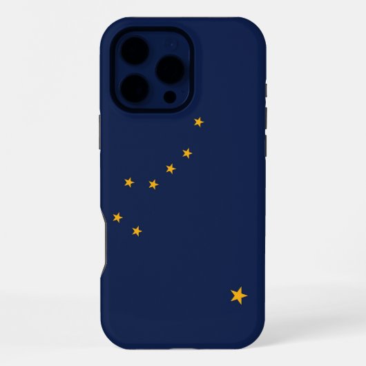 Coque iPhone 16 Pro Max Apple iPhone 16 Pro Max Coque, drapeau de l'Alaska (Verso)