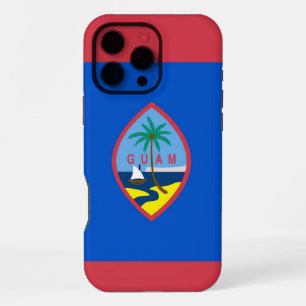Coque iPhone 16 Pro Max Apple iPhone 16 Pro Max Coque, drapeau Guam