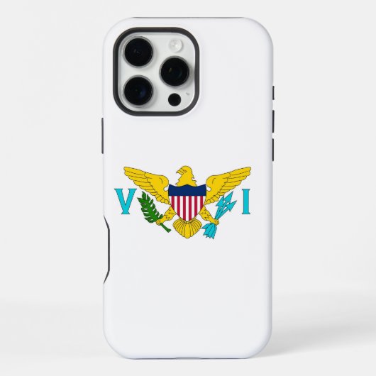 Coque iPhone 16 Pro Max Apple iPhone 16 Pro Max, États-Unis, drapeau des Î (Verso)
