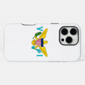 Coque iPhone 16 Pro Max Apple iPhone 16 Pro Max, États-Unis, drapeau des Î (Verso Horizontal)