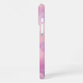 Coque iPhone 16 Pro Max Aquarelle Fleur de Lavande Rose Abstrait (Côté gauche)
